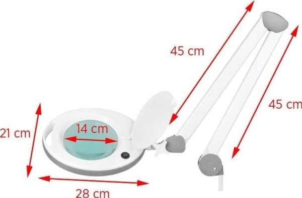 Activeshop ELEGANT FORSTØRSLAMPE 6014 60 LED SMD 5D DO BLATU
