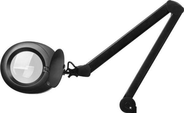 Activeshop lampe-lupe Elegant 6025 60 LED SMD 5D svart med stativ