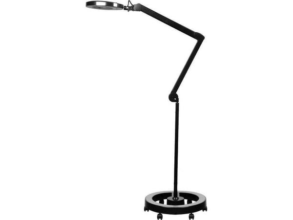 Activeshop lampe-lupe Elegant 6025 60 LED SMD 5D svart med stativ