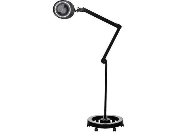 Activeshop lampe-lupe Elegant 6025 60 LED SMD 5D svart med stativ