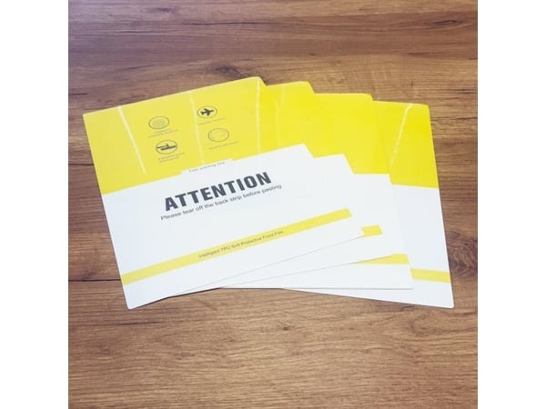 Hurtel 20 stk hydrogelfilm til nettbrett selvregenererende for utskjæring med plotter (29 cm x 22,5 cm)