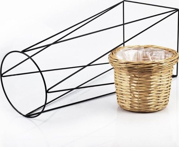 Mondex Affek Design plantepotte ŠVINO NATURALUS HOSPALIS 26x h80 cm