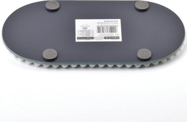 Mondex speilbrett/lysestativ til lys 20x10 cm, oval, Margot Pearl