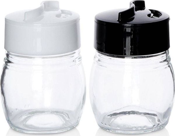 Utmerket Houseware Glass salt- og pepperbøsser 2 stk.