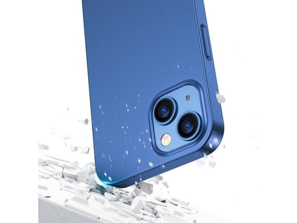 Joyroom Joyroom 360 Full Case-deksel for iPhone 13 bak- og frontdeksel + herdet glass blå (JR-BP927 blå)