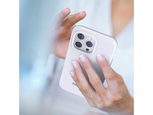Deksel Choetech MFM Drop Protection Deksel til iPhone 13 Pro Max Hvit (PC0114-MFM-WH)
