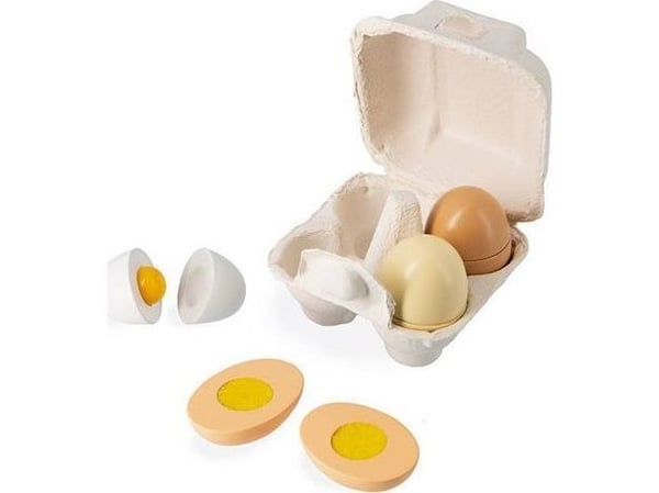 Janod utstikker med 4 egg 3+ (én størrelse)