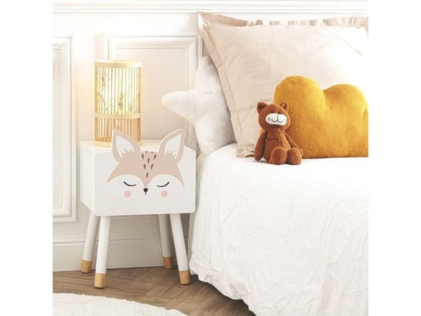 Atmosphera Lasten yöpöytä Fox MDF yöpöytä