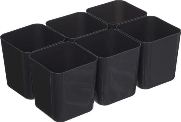 5five Muovisäiliö, jossa kansi Organiser Box