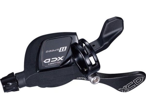 Microshift girspak MICROSHIFT XCD, høyre, 11-delt, kompatibel med Shimano, Xpress+ trigger, uten girindikator (NY)
