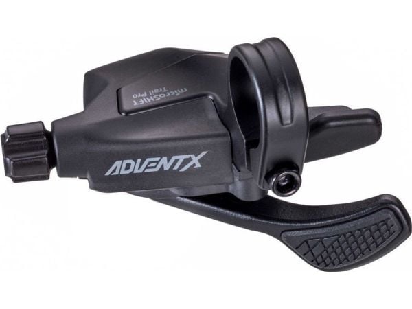 Microshift girhendel MICROSHIFT ADVENT X, høyre, 10. gir, ikke kompatibel med Shimano, Trigger Pro, uten girindikator (NEW)