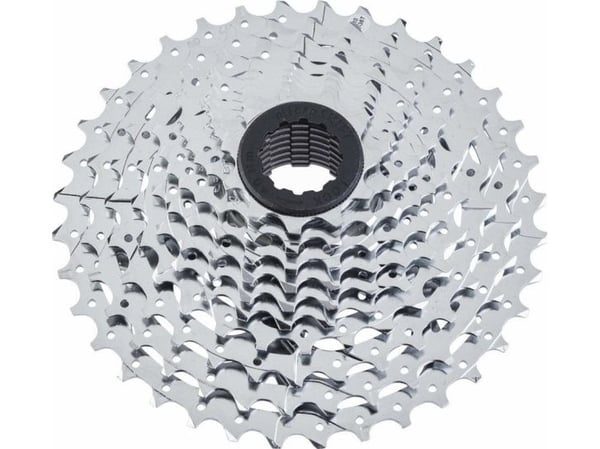 Microshift kassett MICROSHIFT R10/XLE 10 gir, stål, kompatibel med Shimano, 11-12-13-15-17-19-21-24-28-32, krom (NY)
