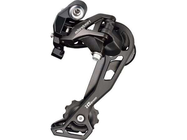 Microshift bakgir MICROSHIFT XLE, 10-delt (1/2x10), kompatibel med Shimano, kort bur, maks. 32-36T, kapasitet 35T (NEW)