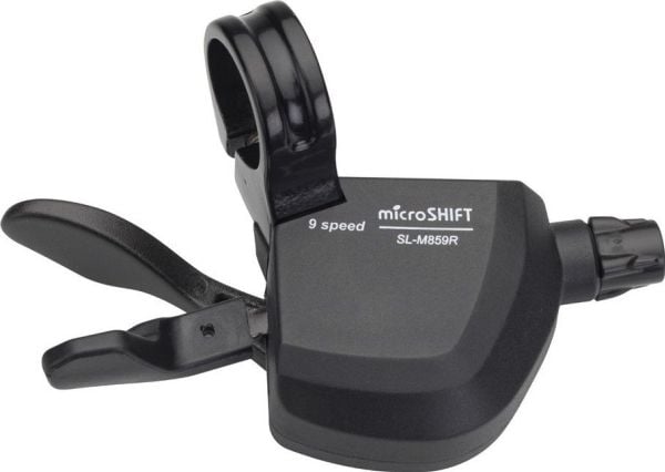 Microshift MARVO girspak høyre 9 gir kompatibel med Shimano Xpress Trigger uten girindikator (NEW)