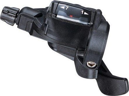 Microshift girspak MICROSHIFT høyre 7. gir, kompatibel med Shimano, Thumb Tap, optisk girindikator (NEW)