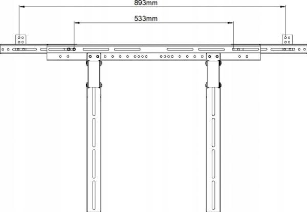Adapter til feste for høyttaler av typen Soundbar G-03 EX art extention kit
