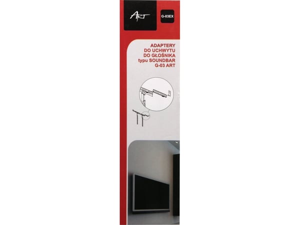 Adapter til feste for høyttaler av typen Soundbar G-03 EX art extention kit
