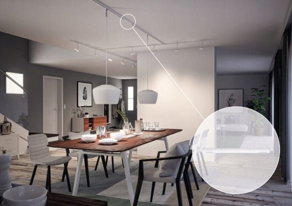 Paulmann 977.66, Strømtilførsel, Universell, Hvit, Plast, 1000 W, 230 V