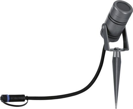 Paulmann 94367, Utendørs bakkebelysning, Grå, Aluminium, IP65, Hage, III