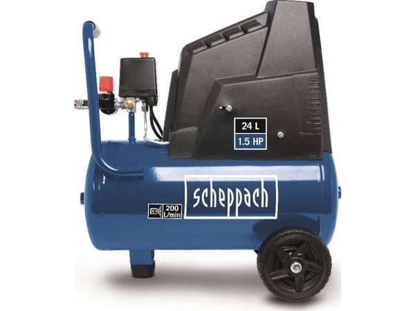 Scheppach Kompresor bezolejowy Scheppach HC30o 24l 8bar + tilbehør
