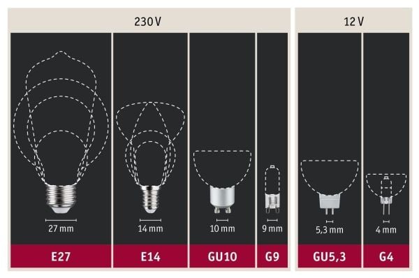 Paulmann 287.01, 7,5 W, 60 W, E27, 806 lm, 15000 h, Lämmin valkoinen