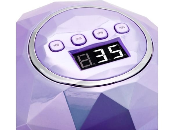 Activeshop spikerlampe UV LED LAMPE SHINY 86W LILLA PERLE