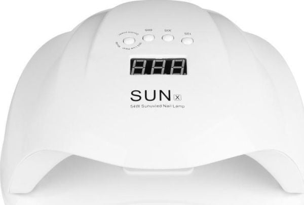 Neglelakk-lampe SUN LAMPA UV LED SUN X 54W