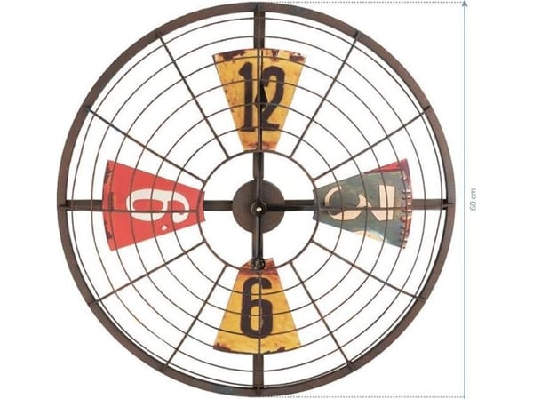 Activeshop VENTILATOR DECORATION CLOCK
