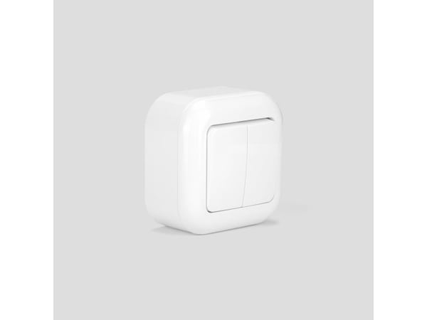 Montis lysestake koblingsdåse utenpåliggende WNT-2F MONTIS EXTENSA MT083SW