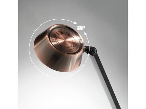 Skrivebordslampe Tiross gull (TS-1817)