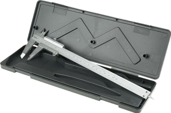 Dedra skjutmått 150 mm stål vågskala