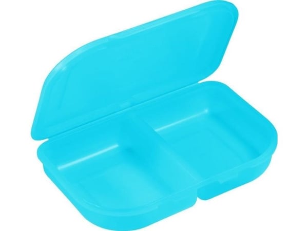 Herlitz 50033225, Lounasrasia, Lapsi, Turkoosi, Yksivärinen, Pyöreä, Poika/tyttö