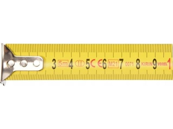 Toya VOREL sammenrullbart målebånd 5 m x 25 mm