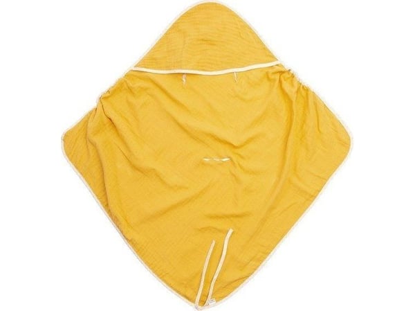 Sensillo muslin trekk til barnevogn MUSLINOWY OTULACZ 75x75 sennepsgul