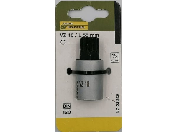 Proxxon stjärninsats VZ 18 - 1/2" PROXXON - 55 mm