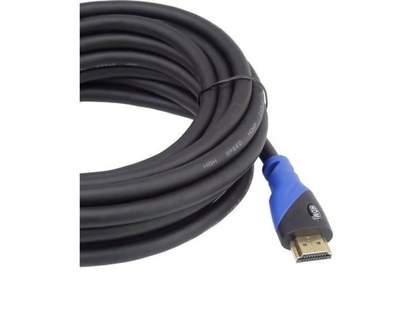 PremiumCord KPHDM2V1, 1 m, HDMI Type A (Standard), HDMI Type A (Standard), 18 Gbit/sek., Sort, Blå
