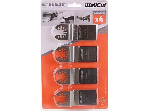 Bosch OMT BLADE 34mm Sett med 4 stk. WC-M14 MULTI VERKTØY BRØNNKUTT