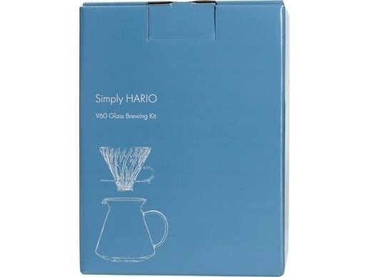 Hario Hario - V60 Glass Brewing Kit - glass drypper + server + filtre
