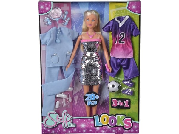Simba Dukke Steffi Love Looks 3-i-1 klær