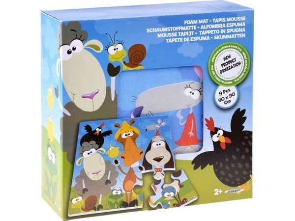 Stamp Puzzle skummatte Dyr 37 cm x 37 cm ZA3151