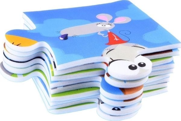 Stamp Puzzle skummatte Dyr 37 cm x 37 cm ZA3151