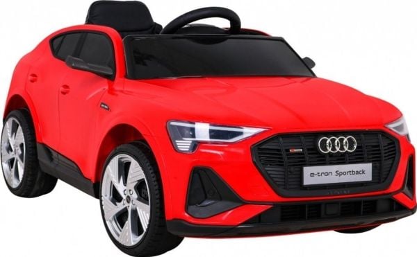 Ramiz bil på batteri til Audi E-Tron Sportback rød