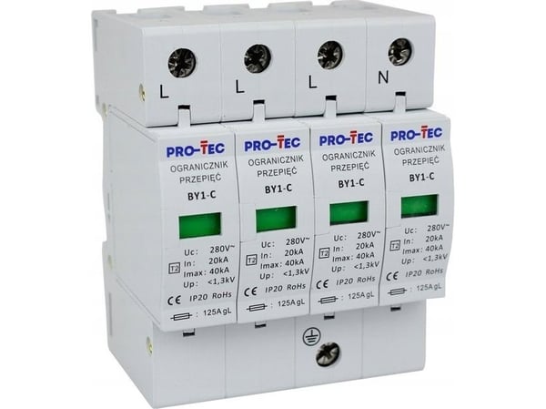 Protec overspenningsvern varistor klasse C (II) -BY1-C/4 3221040
