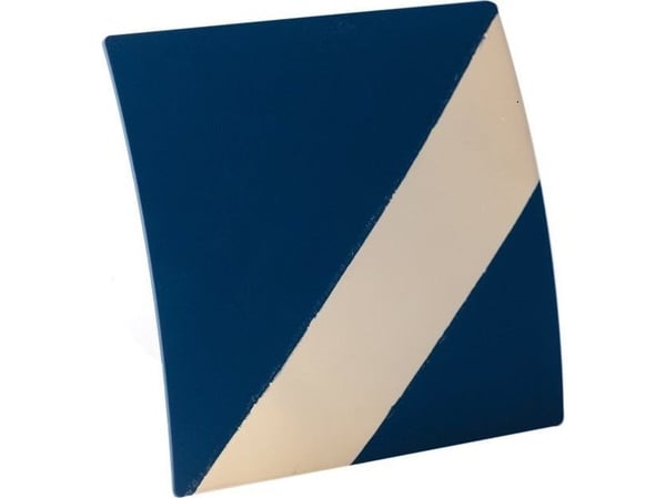 Dekorpanel Awenta PEDM100 til Escudo viftemodulhus Ø100 mm for maling