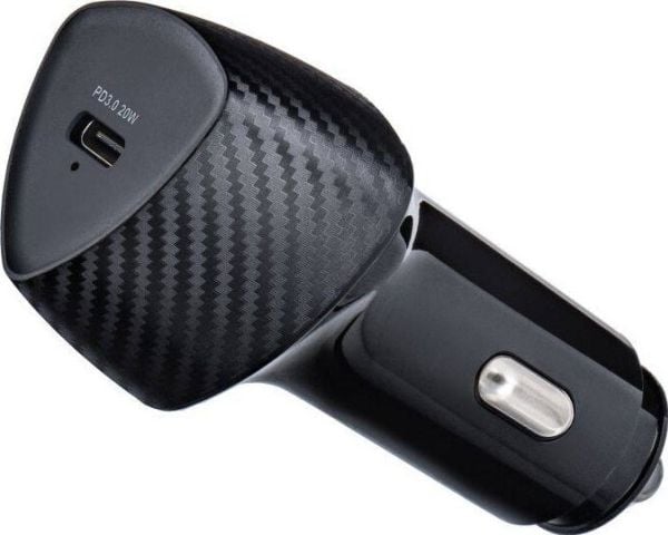 ForCell CARBON autolaturi tyyppi C 3.0 PD20W CC50-1C musta (Yhteensä 20W)