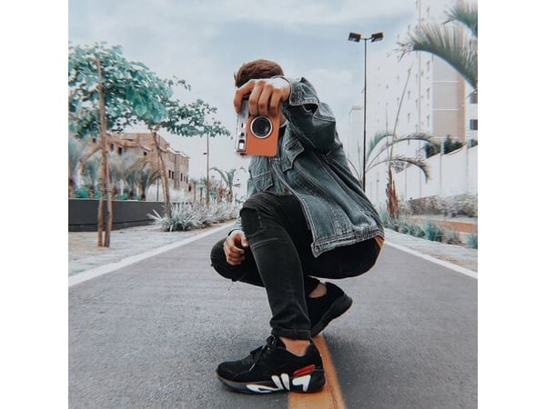 LoveInstant fodral till Fujifilm Instax Mini Evo (brun)