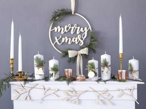 Party Deco tre-girlander jemiola one size