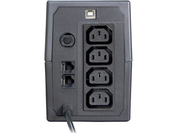Orvaldi ID650IEC, Linje-Interactive, 0,6 kVA, 360 W, Pseudo sine, 230 V, 230 V