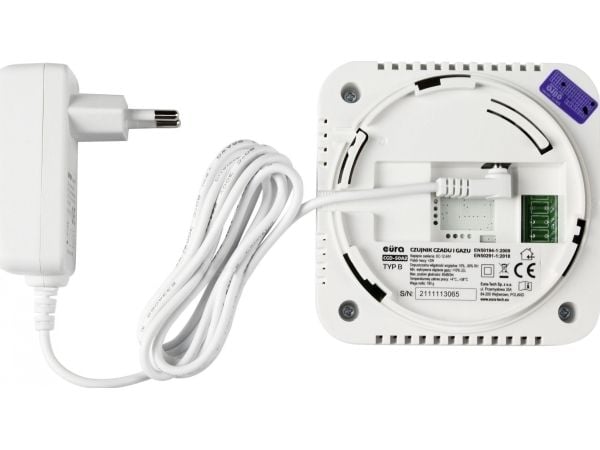 Eura 2-i-1 kullos- og naturgassdetektor CGD-50A2