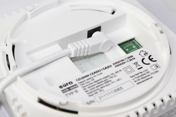 Eura 2-i-1 kullos- og naturgassdetektor CGD-50A2